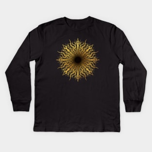 black hole sun Kids Long Sleeve T-Shirt